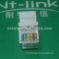 2016 Netlink Hot-sell Factory Price Dual IDC Cat5e UTP RJ45 Keystone Jack